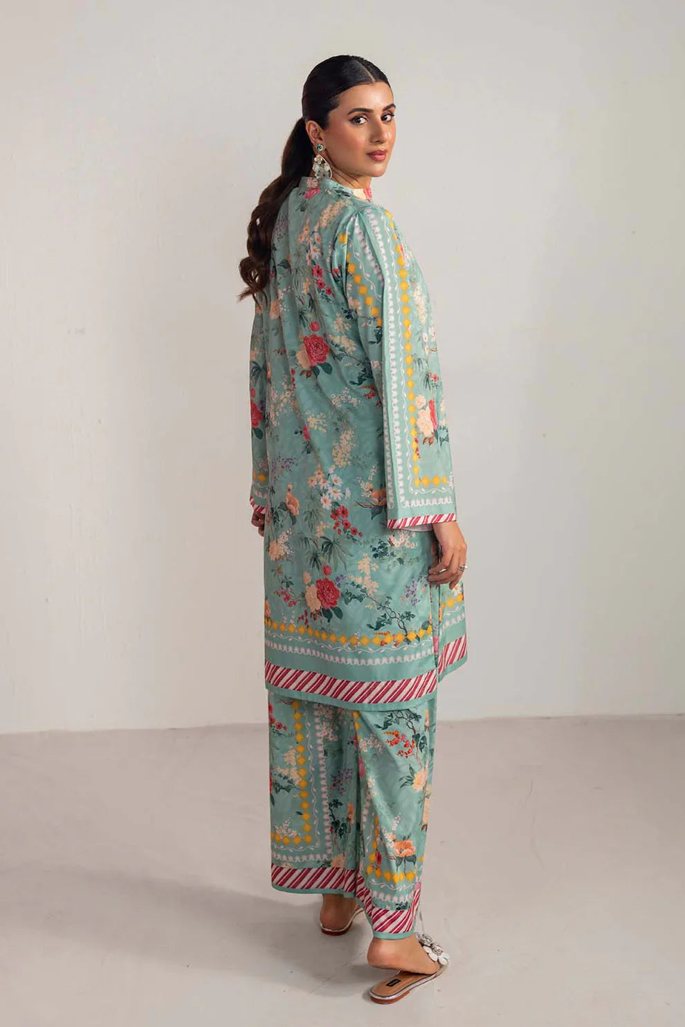 Aayra Printed Silk 2 PC