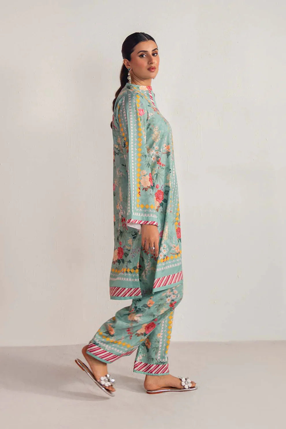 Aayra Printed Silk 2 PC