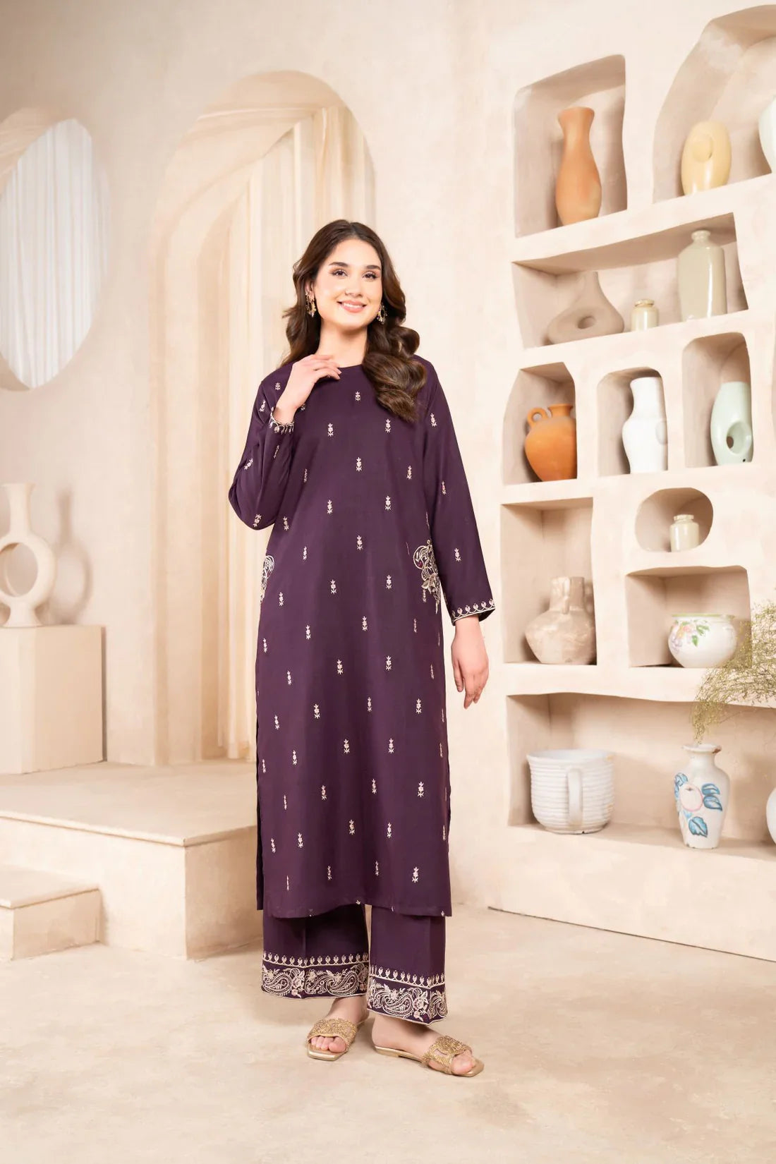 Purple Iris 2-PC