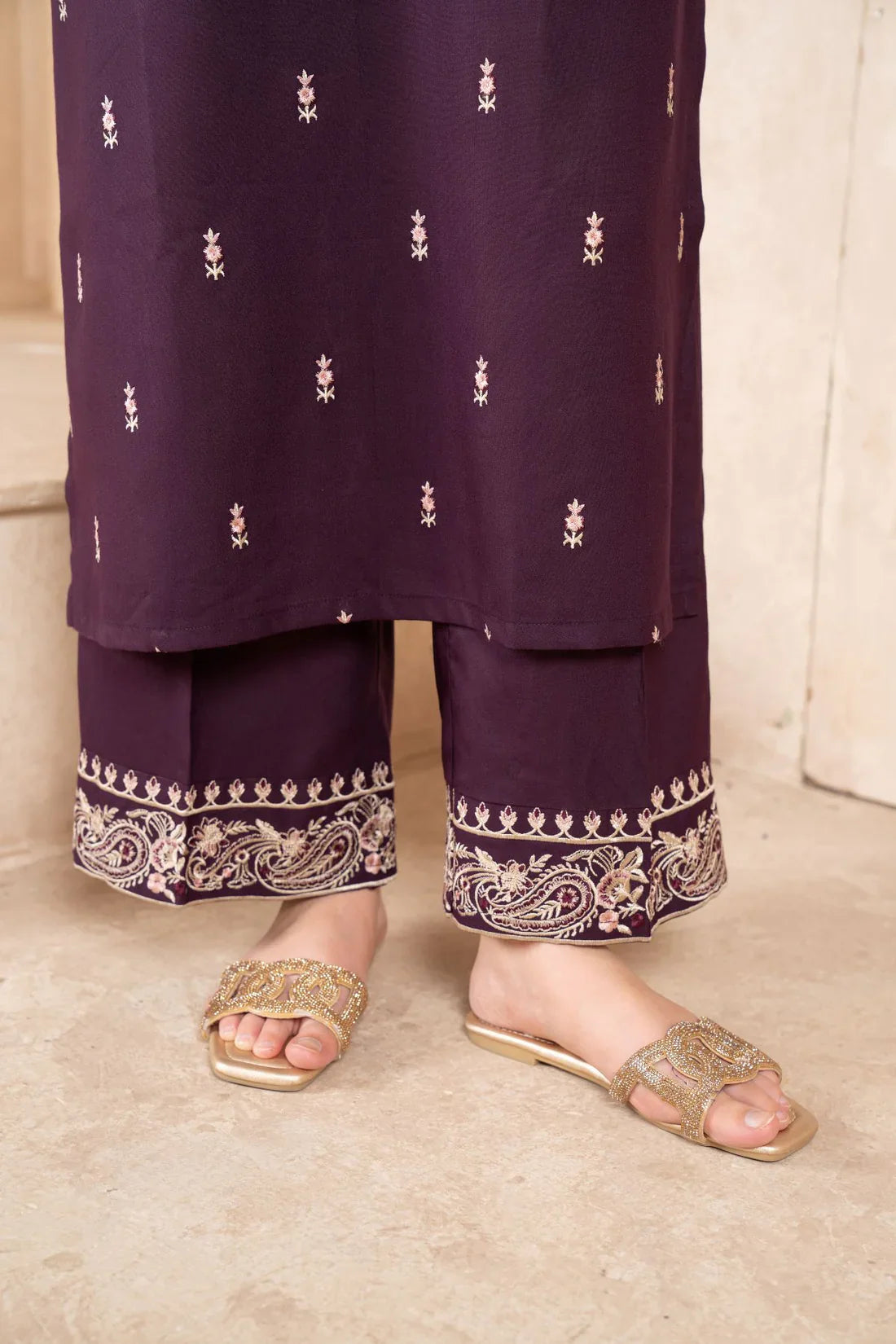 Purple Iris 2-PC