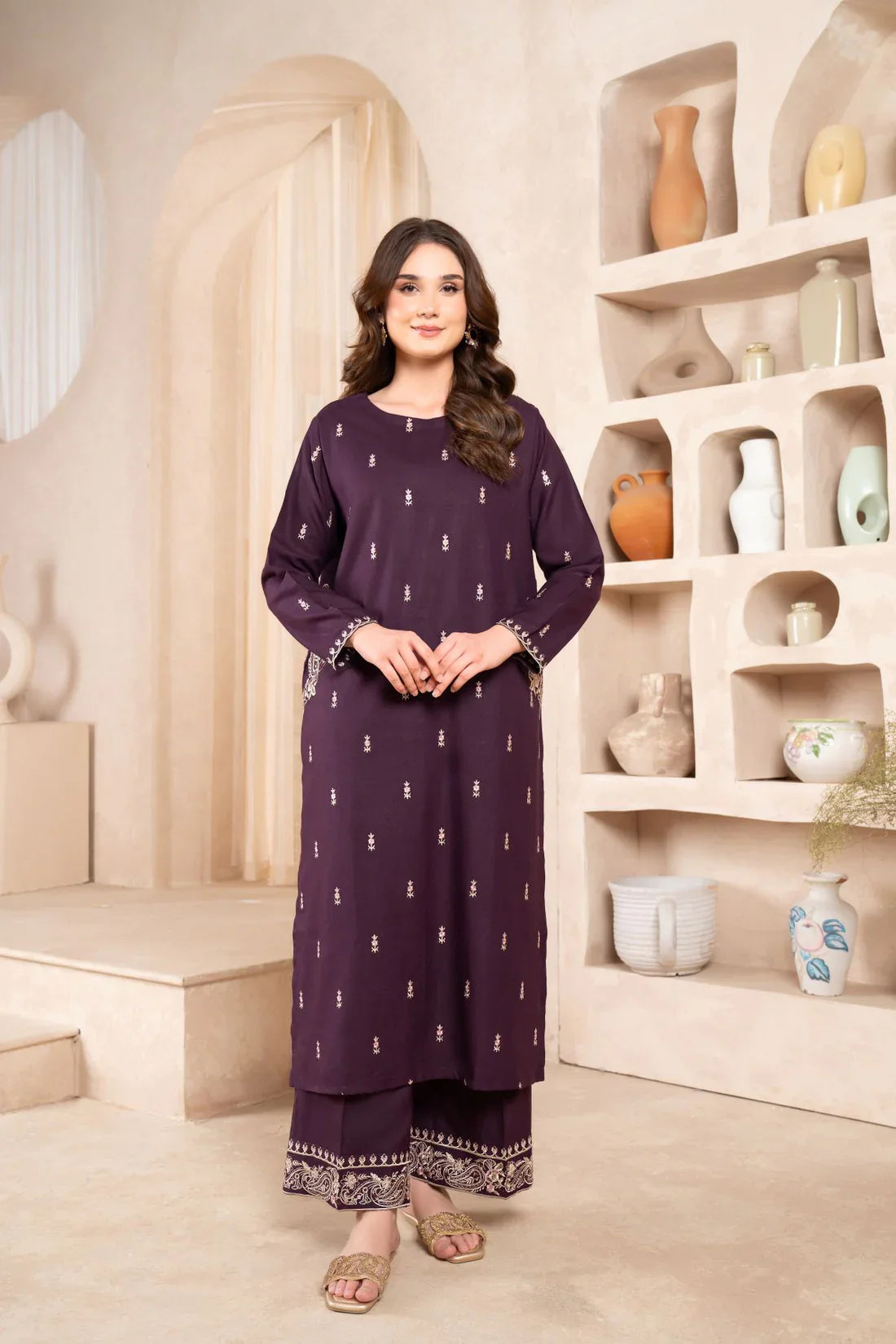 Purple Iris 2-PC