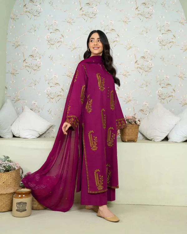 Amber Embroidered 2-PC