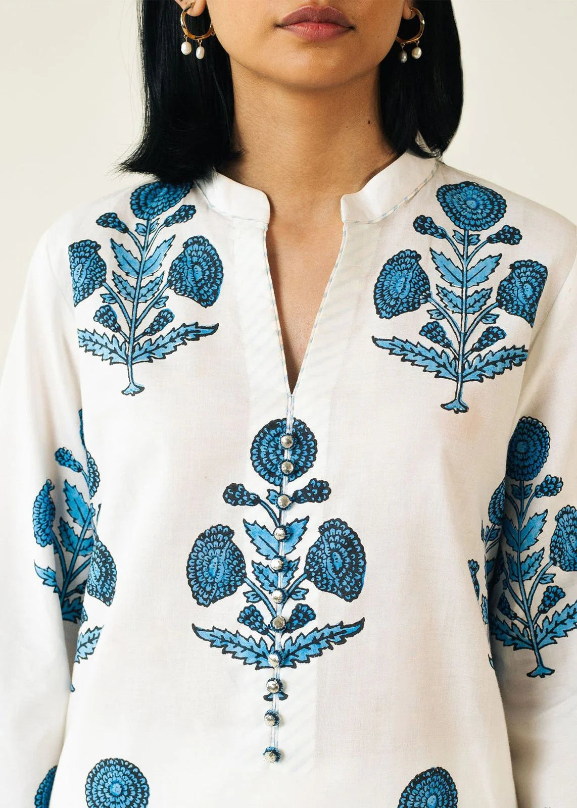 Minsa 2 pc - Printed Lawn Farshi Shalwar